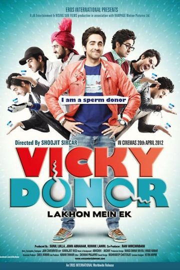 Download Vicky Donor (2012) Hindi Movie 480p | 720p | 1080p BluRay ESub